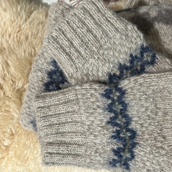 Vintage Eddie Bauer Heritage Wool Fisherman Crewneck Sweater Men's XL - Picture 5 of 7